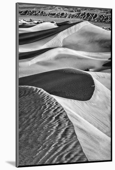 Mesquite Dunes, Death Valley National Park, California.-John Ford-Mounted Photographic Print