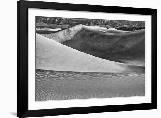 Mesquite Dunes, Death Valley National Park, California.-John Ford-Framed Photographic Print