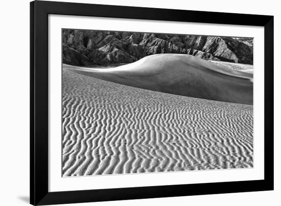 Mesquite Dunes, Death Valley National Park, California.-John Ford-Framed Photographic Print