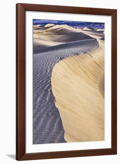 Mesquite Dunes, Death Valley National Park, California.-John Ford-Framed Photographic Print