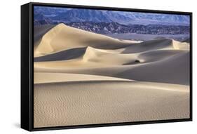 Mesquite Dunes, Death Valley National Park, California.-John Ford-Framed Stretched Canvas