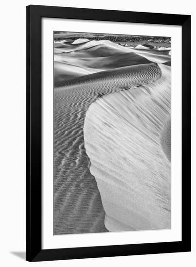 Mesquite Dunes, Death Valley National Park, California.-John Ford-Framed Photographic Print