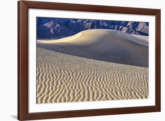 Mesquite Dunes, Death Valley National Park, California.-John Ford-Framed Photographic Print