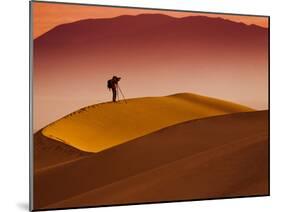 Mesquite Flat Dunes at Death Vakkey National Park-Gleb Tarro-Mounted Photographic Print