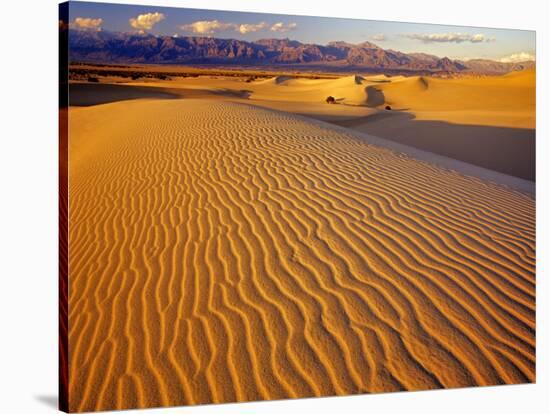 Mesquite Flat Sand Dunes in Death Valley National Park in California, USA-Chuck Haney-Stretched Canvas