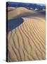 Mesquite Flats Sand Dunes with Wind Ripples at Sunrise, Death Valley National Park, California, USA-Jamie & Judy Wild-Stretched Canvas