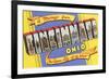 Message from Cincinnati, Ohio-null-Framed Art Print