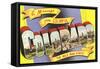 Message from Colorful Colorado-null-Framed Stretched Canvas