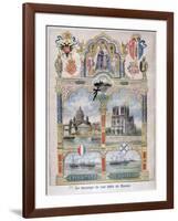 Message from Our Russian Friends, 1896-F Meaulle-Framed Giclee Print