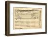 Message from the RMS <Titanic>-null-Framed Photographic Print
