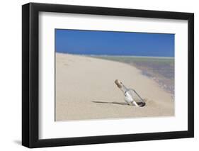 Message in a Bottle at the Beach of Risco Del Paso-Markus Lange-Framed Photographic Print