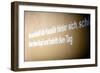 Message on Wall Berlin-Felipe Rodriguez-Framed Photographic Print