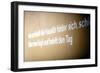 Message on Wall Berlin-Felipe Rodriguez-Framed Photographic Print