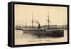 Messageries Maritimes, Dampfschiff Le Saghalien-null-Framed Stretched Canvas