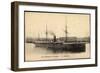 Messageries Maritimes, Dampfschiff Le Saghalien-null-Framed Giclee Print