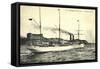 Messageries Maritimes, Mm, Armand Behic, Paquebot-null-Framed Stretched Canvas