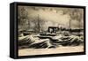 Messageries Maritimes, Mm, Dampfschiff Marseille-null-Framed Stretched Canvas