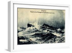 Messageries Maritimes, MM, Paquebot Angkor, Dampfer-null-Framed Giclee Print