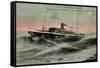 Messageries Maritimes, MM, S.S. Pierre Loti, Dampfer-null-Framed Stretched Canvas