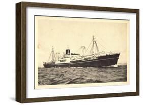 Messageries Maritimes, Navire Meinam, Dampfschiff-null-Framed Giclee Print