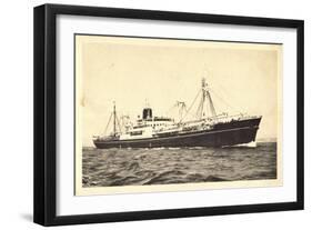Messageries Maritimes, Navire Meinam, Dampfschiff-null-Framed Giclee Print