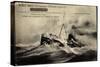 Messageries Maritimes, Paquebot, Pei Ho, Orient 1917-null-Stretched Canvas