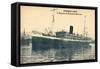 Messageries Maritimes, Pierre Loti, Dampfschiff-null-Framed Stretched Canvas