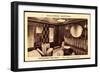 Messageries Maritimes, President Doumer, Cabine Luxe-null-Framed Giclee Print