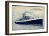 Messageries Maritimes, S.S. Bernardin De St Pierre-null-Framed Giclee Print