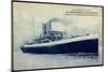 Messageries Maritimes, S.S. Bernardin De St Pierre-null-Mounted Giclee Print