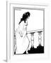 Messalina-Aubrey Beardsley-Framed Art Print