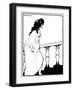 Messalina-Aubrey Beardsley-Framed Art Print