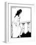 Messalina-Aubrey Beardsley-Framed Art Print