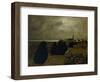 Messe basse en hiver, Bretagne, 1902-Charles Cottet-Framed Giclee Print