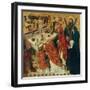 Messe De Saint Gregoire - the Mass of Saint Gregory the Great - Peinture De Diego De La Cruz (Activ-Diego De La Cruz-Framed Giclee Print