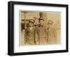 Messenger Boys in Jacksonville, Florida, 1913-Lewis Wickes Hine-Framed Photographic Print