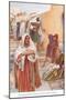 Messengers Bring News of the Syrians Flight-Arthur A. Dixon-Mounted Giclee Print