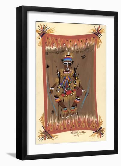 Messengers of Ashe 2, 2006-Oglafa Ebitari Perrin-Framed Giclee Print