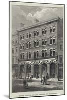 Messers Chappell and Company's Premises, New Bond-Street-null-Mounted Giclee Print