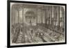 Messers Cope's Christmas Entertainment to their Workpeople at St George's Hall, Liverpool-null-Framed Giclee Print