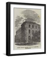 Messers Isaacs, Campbell, and Company's Warehouse, Northampton-null-Framed Giclee Print