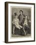 Messers Mathews, Phelps, and Toole in the Comedy of John Bull, a Portrait Group-null-Framed Giclee Print