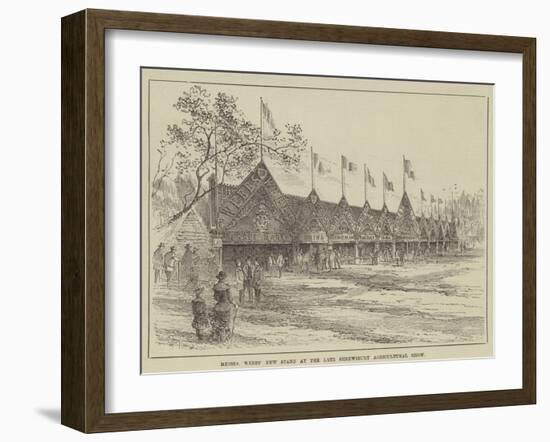 Messers Webbs' New Stand at the Late Shrewsbury Agricultural Show-Herbert Railton-Framed Giclee Print