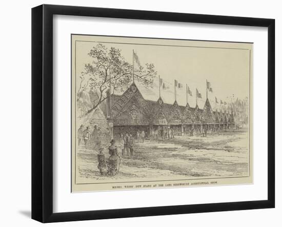 Messers Webbs' New Stand at the Late Shrewsbury Agricultural Show-Herbert Railton-Framed Giclee Print