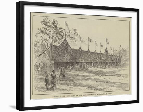 Messers Webbs' New Stand at the Late Shrewsbury Agricultural Show-Herbert Railton-Framed Giclee Print