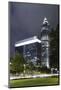 Messeturm, Messe Frankfurt, District Gallus, European District, Frankfurt on the Main-Axel Schmies-Mounted Photographic Print