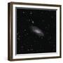 Messier 106, a Spiral Galaxy in the Constellation Canes Venatici-null-Framed Photographic Print