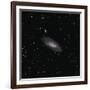 Messier 106, a Spiral Galaxy in the Constellation Canes Venatici-null-Framed Photographic Print