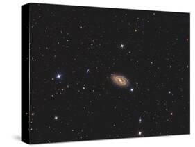 Messier 109, a Barred Spiral Galaxy in the Constellation Ursa Major-null-Stretched Canvas