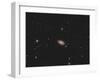 Messier 109, a Barred Spiral Galaxy in the Constellation Ursa Major-null-Framed Photographic Print